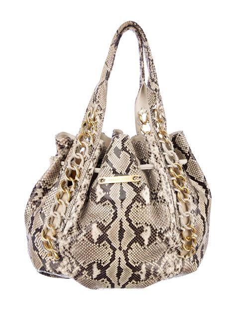 michael kors purse snake skin|Michael Kors snakeskin purses.